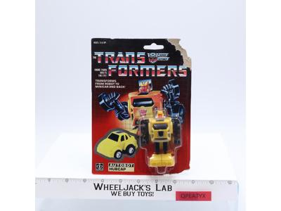 Hubcap G1 Transformers 1985 Hasbro Vintage Action Figure MOSC