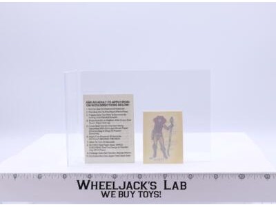 Teela Masters of the Universe MOTU 1985 Mattel 2" Iron On Patch Kellogg's Cereal