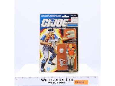 Topside 34-Back GI Joe 1990 Hasbro Vintage Action Figure NEW MOSC SEALED