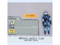 Motor Viper V1 100% Complete 1986 G.I. Joe Hasbro Vintage Action Figure