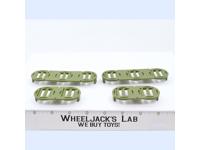 H.A.V.O.C. Track Cover Set Front x2 Rear x2 1986 GI Joe Hasbro Figure Vehicle