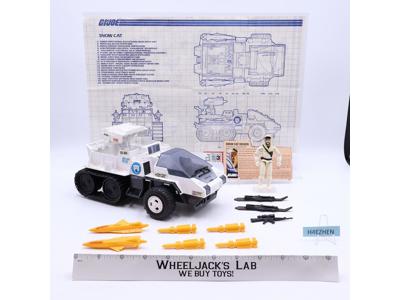 Snow Cat W/ Frostbite 100% Complete G.I. Joe 1985 Hasbro Vintage Action Figure