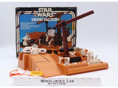 Droid Factory 100% Complete W/ Box Star Wars 1980 Kenner Action Figure Playset
