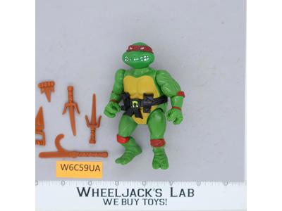 Raphael SOFT HEAD Teenage Mutant Ninja Turtles TMNT 1988 Playmates Vintage