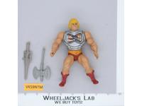 Battle Armor He-Man 100% Complete Masters of the Universe MOTU 1984 Mattel