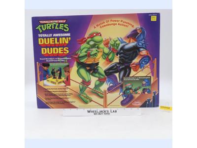 Totally Awesome Duelin' Dudes Teenage Mutant Ninja Turtles TMNT Remco NEW SEALED