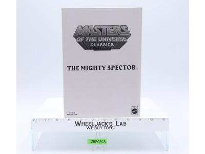 The Mighty Spector w/ Mailer MOSC NEW He-Man Classics 2012 Mattel Action Figure