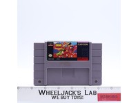 The Great Circus Mystery Super Nintendo SNES 1992 Capcom Game Cartridge ONLY