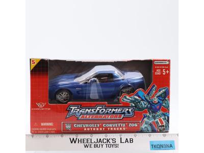 Autobot Tracks Chevrolet Corvette Z06 Alternators 2004 Hasbro Transformers MIB