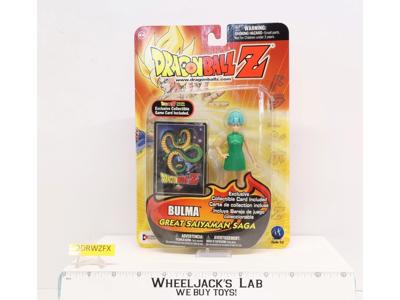 Bulma Dragon Ball Z Great Saiyaman Saga 2002 Irwin Toys NEW MOSC SEALED