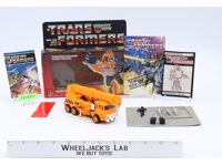 Grapple 100% Complete w/ NICE BOX & FIGURE 1985 Vintage Hasbro G1 Transformers