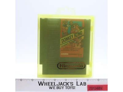 Donkey Kong Classics Nintendo NES 1985 Video Game Cartridge With Case