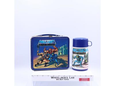 He-Man Masters of the Universe MOTU Aladdin 1983 Lunch Box W/ Thermos Mug