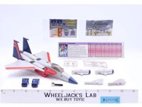 Starscream 100% Complete Vintage 1985 G1 Transformers Hasbro UNUSED STICKERS