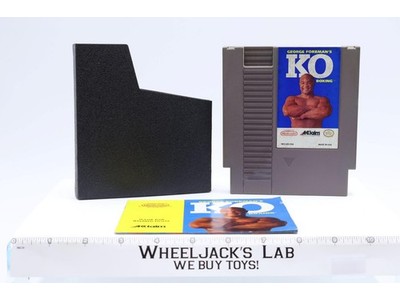 George Foreman's KO Boxing w/ Manual Nintendo Entertainment System NES 1988