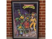 Teenage Mutant Ninja Turtles TMNT #1 Poster 31" X 21" 1988 Mirage Studios