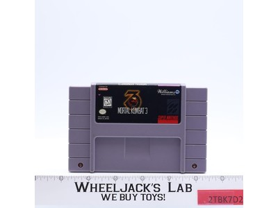 Mortal Kombat 3 Super Nintendo SNES 1992 Williams Cartridge ONLY