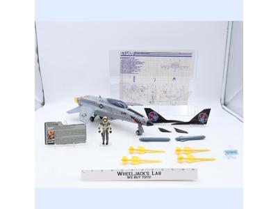 Conquest X-30 100% Complete W/Pilot G.I. Joe 1986 Hasbro Vintage Vehicle