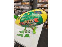Turtle Blimp II 100% Complete TMNT Teenage Mutant Ninja Turtles 1991 Playmates