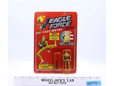Kayo Judo Fighter Eagle Force MOSC 1981 Die-Cast Metal Vintage Action Figure