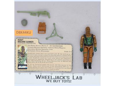 Roadblock V1 100% Complete G.I. Joe 1984 Hasbro Vintage Action Figure