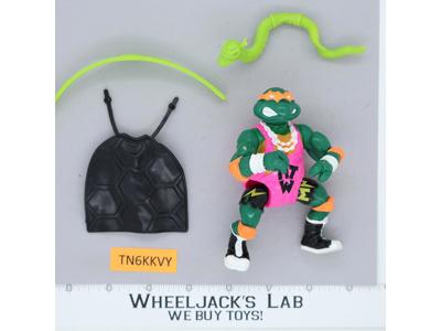 Shell Slammin' Mike 100% Complete Teenage Mutant Ninja Turtle 1991 Playmates