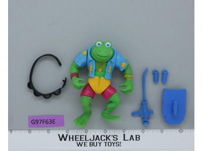 Genghis Frog Teenage Mutant Ninja Turtles TMNT Playmates 1989 Vintage Figure