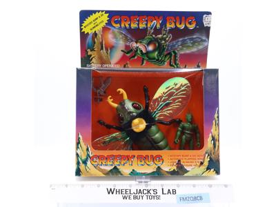 Creepy Bug Green Rider Sectaurs 1985 Soma NEW Unused Vintage Action Figure