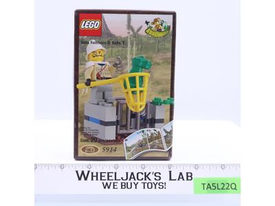 #5914 Sam Sanister & Baby T-Rex Adventurers 2000 Lego System NEW SEALED