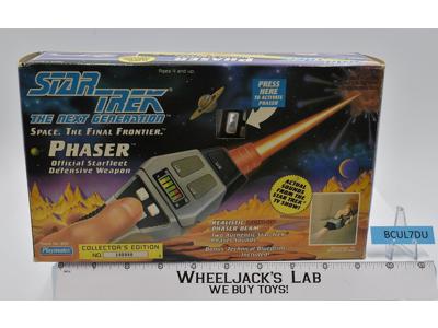 Phaser Starfleet Defense Weapon Star Trek The Next Generation 1992 Playmates
