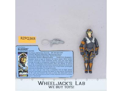Blocker V1 100% Complete G.I. Joe 1987 Hasbro Vintage Action Figure