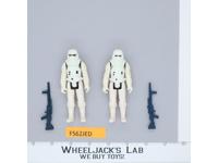 Lot of 2 Imperial Stormtroopers Snowtroopers Hoth Star Wars ESB 1980 Kenner