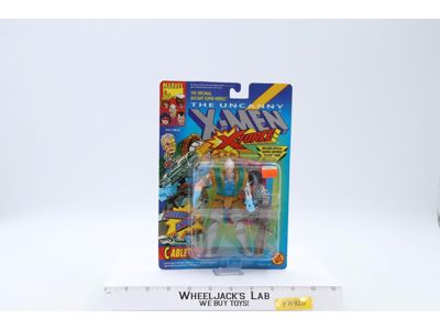 Cable Marvel Comics The Uncanny X-Men X-Force MOSC 1992 Toybiz NEW Sealed Card
