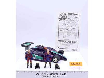 Buzzard W/Maximus & Miles Mayhem 100% Complete 1987 Vintage M.A.S.K. Kenner