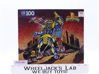 Goldar Mighty Morphin Power Rangers 1993 Milton Bradley 100Pc Puzzle NEW SEALED