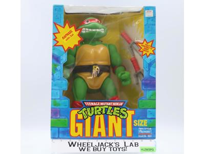 Giant Raphael Teenage Mutant Ninja Turtles 1989 Playmates NEW MISB SEALED
