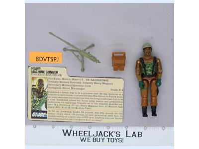 Roadblock V1 100% Complete G.I. Joe 1984 Hasbro Vintage Action Figure
