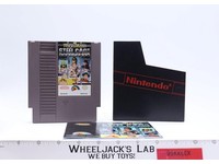 WWF Wrestlemania: Steel Cage Challenge Nintendo NES 1985 Ljn Cartridge With Case