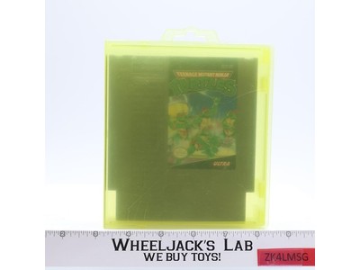 Teenage Mutant Ninja Turtles Nintendo NES 1985 Video Game Cartridge With Case