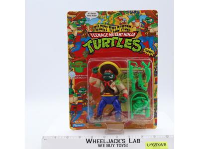 Bandito Bashin' Mike Teenage Mutant Ninja Turtles TMNT 1992 NEW MOSC UNPUNCHED