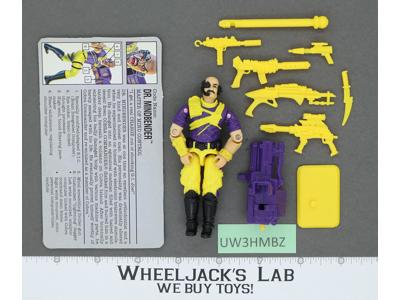 Dr. Mindbender V2 100% Complete G.I. Joe 1993 Hasbro Vintage Action Figure