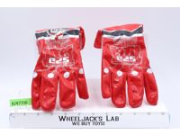 RED Gloves S.P.D. Mighty Morphin Power Rangers 2005 Bandai Role Play Adult WORKS
