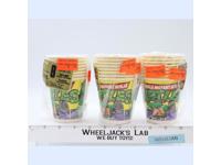 24 Party Cups (3 Sets of 8) TMNT 1989 by Unique Mirage Vintage NEW SEALED