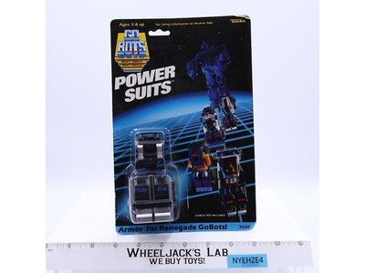 GO BOTS POWER SUITS ARMOR FOR RENEGADE GOBOTS TONKA 1985 7320 NEW SEALED