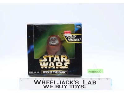 Wicket Fully Posable Figure Star Wars Kenner Collection 1998 Hasbro NEW SEALED