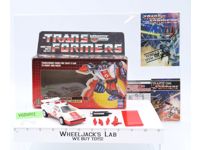 Red Alert 100% Complete W/BOX & INSERT 1985 Vintage G1 Transformers Figure