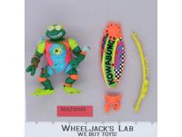 Sewer Surfer Mike 100% Complete Teenage Mutant Ninja Turtles TMNT Playmates 1990