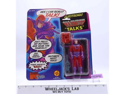 Magneto Electronic Talks NEW MOSC Uncanny X-Men Marvel Comics Toybiz 1991