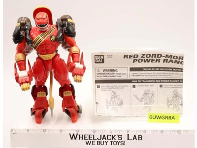 Red Zord Morphin Power Rangers Wild Force 2001 Bandai Action Figure Red Lion