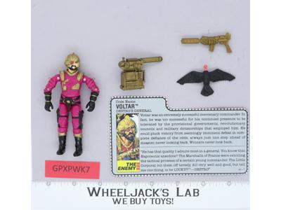 Voltar V1 100% Complete G.I. Joe 1988 Hasbro Vintage Action Figure